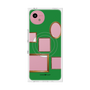プレミアムスクエアケース with SnapMag［ Photo Frames - Green ］