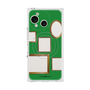 プレミアムスクエアケース with SnapMag［ Photo Frames - Green ］