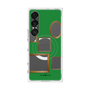 プレミアムスクエアケース with SnapMag［ Photo Frames - Green ］