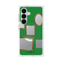 プレミアムスクエアケース with SnapMag［ Photo Frames - Green ］