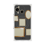 プレミアムスクエアケース with SnapMag［ Photo Frames - Gray ］