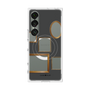 プレミアムスクエアケース with SnapMag［ Photo Frames - Gray ］