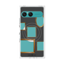 プレミアムスクエアケース with SnapMag［ Photo Frames - Gray ］