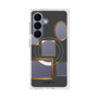 プレミアムスクエアケース with SnapMag［ Photo Frames - Gray ］