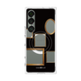 プレミアムスクエアケース with SnapMag［ Photo Frames - Black ］