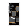 プレミアムスクエアケース with SnapMag［ Photo Frames - Black ］