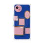 プレミアムスクエアケース with SnapMag［ Photo Frames - Blue ］
