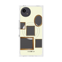 プレミアムスクエアケース with SnapMag［ Photo Frames - Ivory ］