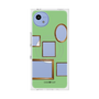 プレミアムスクエアケース with SnapMag［ Photo Frames - Light Green ］