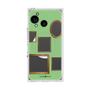 プレミアムスクエアケース with SnapMag［ Photo Frames - Light Green ］