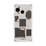プレミアムスクエアケース with SnapMag［ Photo Frames - Light Gray ］