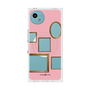 プレミアムスクエアケース with SnapMag［ Photo Frames - Pink ］