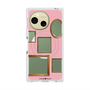 プレミアムスクエアケース with SnapMag［ Photo Frames - Pink ］