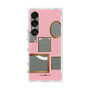 プレミアムスクエアケース with SnapMag［ Photo Frames - Pink ］
