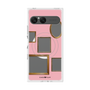 プレミアムスクエアケース with SnapMag［ Photo Frames - Pink ］