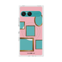 プレミアムスクエアケース with SnapMag［ Photo Frames - Pink ］