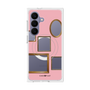 プレミアムスクエアケース with SnapMag［ Photo Frames - Pink ］