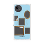 プレミアムスクエアケース with SnapMag［ Photo Frames - Light Blue ］