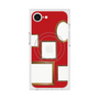 プレミアムスクエアケース with SnapMag［ Photo Frames - Red ］