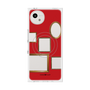 プレミアムスクエアケース with SnapMag［ Photo Frames - Red ］