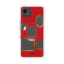 プレミアムスクエアケース with SnapMag［ Photo Frames - Red ］