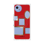 プレミアムスクエアケース with SnapMag［ Photo Frames - Red ］