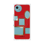 プレミアムスクエアケース with SnapMag［ Photo Frames - Red ］