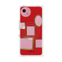 プレミアムスクエアケース with SnapMag［ Photo Frames - Red ］