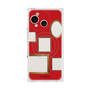プレミアムスクエアケース with SnapMag［ Photo Frames - Red ］