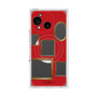 プレミアムスクエアケース with SnapMag［ Photo Frames - Red ］