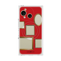 プレミアムスクエアケース with SnapMag［ Photo Frames - Red ］