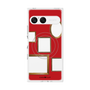 プレミアムスクエアケース with SnapMag［ Photo Frames - Red ］