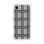 プレミアムスクエアケース with SnapMag［ Tartan Check - Gray ］