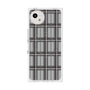 プレミアムスクエアケース with SnapMag［ Tartan Check - Gray ］