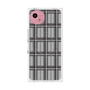 プレミアムスクエアケース with SnapMag［ Tartan Check - Gray ］