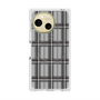 プレミアムスクエアケース with SnapMag［ Tartan Check - Gray ］