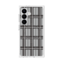 プレミアムスクエアケース with SnapMag［ Tartan Check - Gray ］