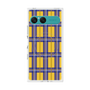 プレミアムスクエアケース with SnapMag［ Tartan Check - Yellow ］