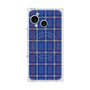 プレミアムスクエアケース with SnapMag［ Tartan Check - Blue ］