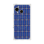 プレミアムスクエアケース with SnapMag［ Tartan Check - Blue ］