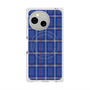 プレミアムスクエアケース with SnapMag［ Tartan Check - Blue ］