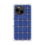 プレミアムスクエアケース with SnapMag［ Tartan Check - Blue ］