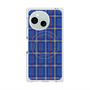 プレミアムスクエアケース with SnapMag［ Tartan Check - Blue ］