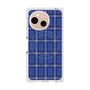 プレミアムスクエアケース with SnapMag［ Tartan Check - Blue ］