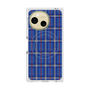プレミアムスクエアケース with SnapMag［ Tartan Check - Blue ］