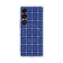プレミアムスクエアケース with SnapMag［ Tartan Check - Blue ］