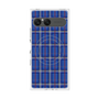 プレミアムスクエアケース with SnapMag［ Tartan Check - Blue ］