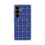プレミアムスクエアケース with SnapMag［ Tartan Check - Blue ］
