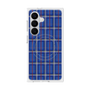 プレミアムスクエアケース with SnapMag［ Tartan Check - Blue ］