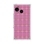プレミアムスクエアケース with SnapMag［ Tartan Check - Pink ］